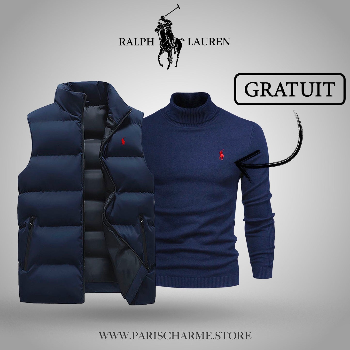 RL Vest + Free Sweater (CLEARANCE)