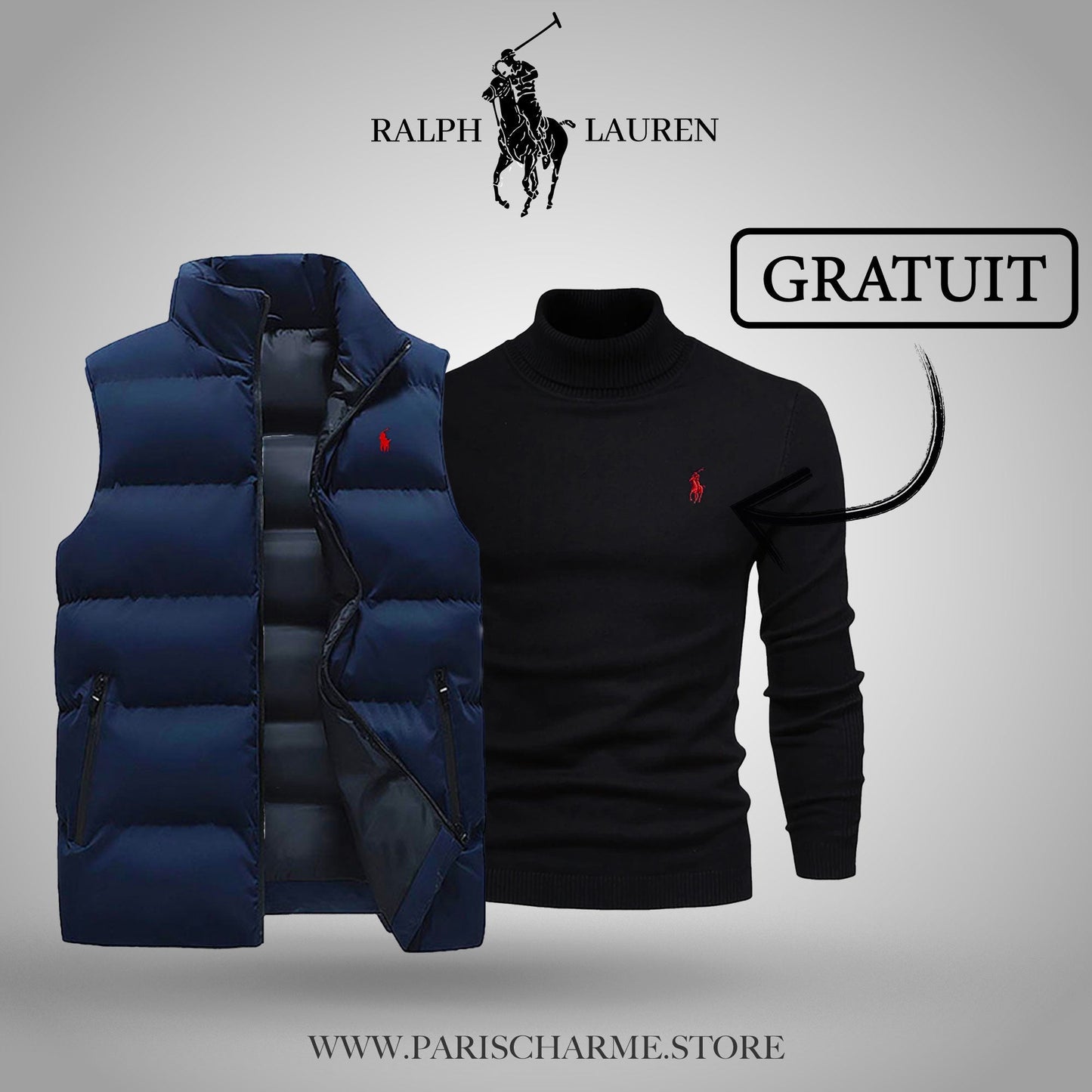 RL Vest + Free Sweater (CLEARANCE)