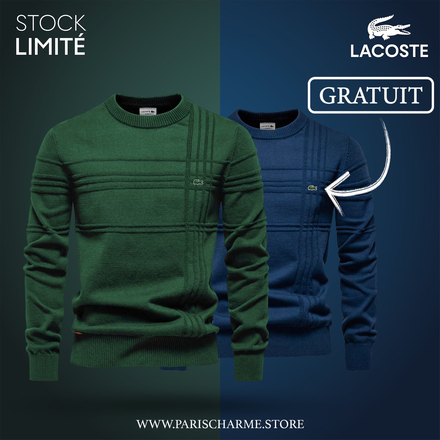 LC 1+1 Textured Men's Sweater (CLEARANCE)