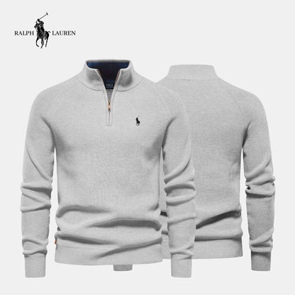 RL Zip Neck Sweater (CLEARANCE)