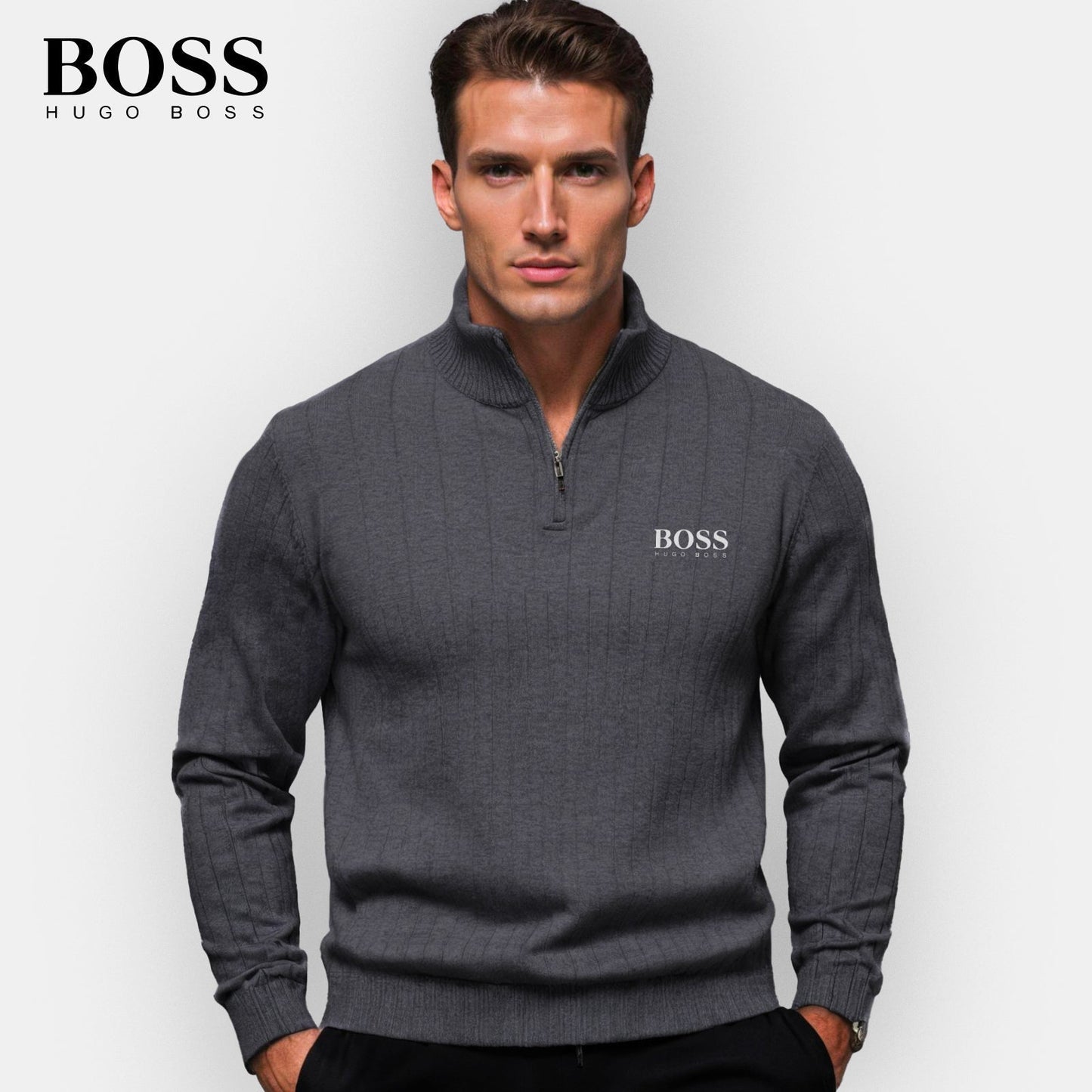 HB Maglione with zip (LIQUIDAZIONE)