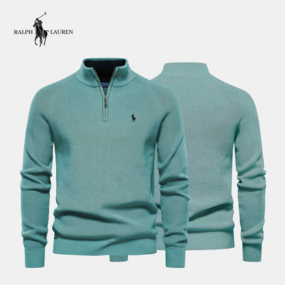 RL Zip Neck Sweater (CLEARANCE)